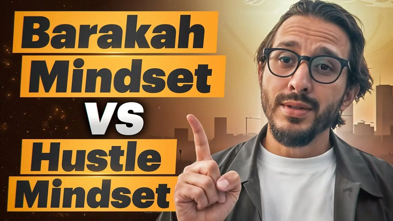 Entrepreneuriat musulman :Pourquoi la Hustle Culture t’épuise… et comment la Baraka change tout